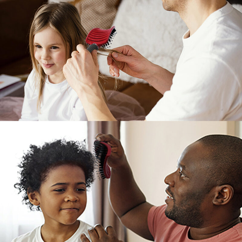 Brosse à Cheveux En Poils De Sanglier – Image 5